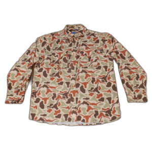 Amigo Provisions Long Sleeve Longhorn Camo Shirt Men's Size Large